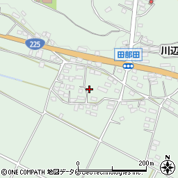 鹿児島県南九州市川辺町田部田4443周辺の地図