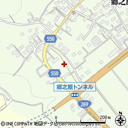 鹿児島県鹿屋市郷之原町12517周辺の地図