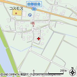 鹿児島県南九州市川辺町田部田6440周辺の地図