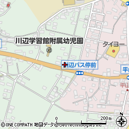 鹿児島県南九州市川辺町田部田4240周辺の地図