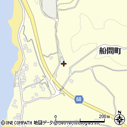 鹿児島県鹿屋市船間町1484周辺の地図
