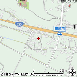 鹿児島県南九州市川辺町田部田4428周辺の地図