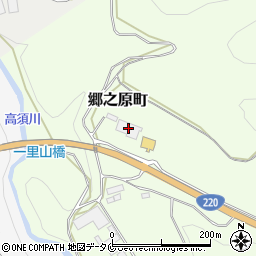 吹上庵鹿屋店周辺の地図