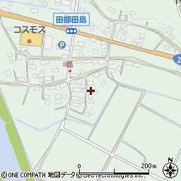 鹿児島県南九州市川辺町田部田6431周辺の地図