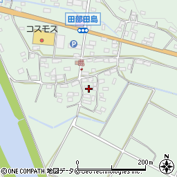 鹿児島県南九州市川辺町田部田6443周辺の地図