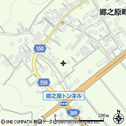 鹿児島県鹿屋市郷之原町12697周辺の地図