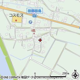 鹿児島県南九州市川辺町田部田6444周辺の地図