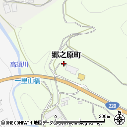 鹿児島県鹿屋市郷之原町15103-6周辺の地図