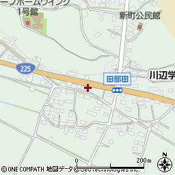 鹿児島県南九州市川辺町田部田4328周辺の地図