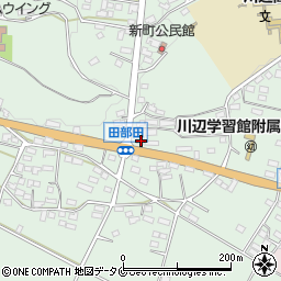 鹿児島県南九州市川辺町田部田4309周辺の地図