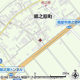 鹿児島県鹿屋市郷之原町12655-1周辺の地図