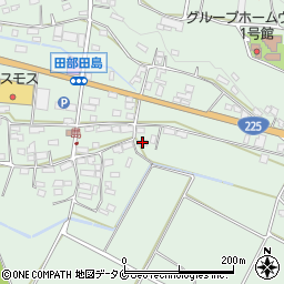 鹿児島県南九州市川辺町田部田6267周辺の地図