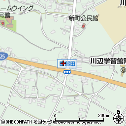 鹿児島県南九州市川辺町田部田4319周辺の地図