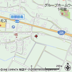 鹿児島県南九州市川辺町田部田6262周辺の地図
