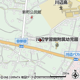 鹿児島県南九州市川辺町田部田4303周辺の地図