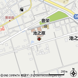 池之原・幼稚園周辺の地図