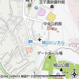 鹿児島県鹿屋市北田町11099-7周辺の地図