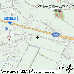 鹿児島県南九州市川辺町田部田6251周辺の地図