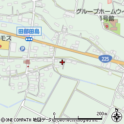 鹿児島県南九州市川辺町田部田6263周辺の地図