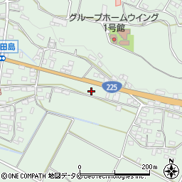 鹿児島県南九州市川辺町田部田6212-1周辺の地図