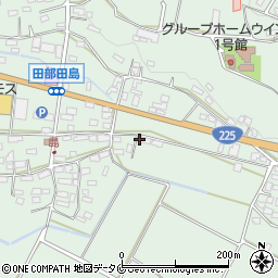 鹿児島県南九州市川辺町田部田6261周辺の地図