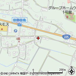 鹿児島県南九州市川辺町田部田6341周辺の地図