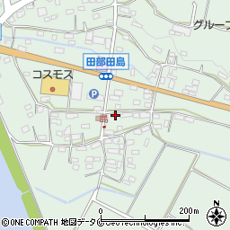 鹿児島県南九州市川辺町田部田6447周辺の地図