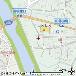 鹿児島県南九州市川辺町田部田6622周辺の地図