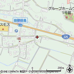 鹿児島県南九州市川辺町田部田6342周辺の地図