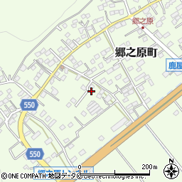 鹿児島県鹿屋市郷之原町12694-8周辺の地図