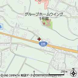 鹿児島県南九州市川辺町田部田6214周辺の地図