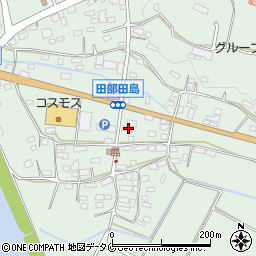 鹿児島県南九州市川辺町田部田6413周辺の地図