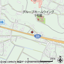 鹿児島県南九州市川辺町田部田6215-1周辺の地図