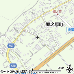 鹿児島県鹿屋市郷之原町12694-18周辺の地図