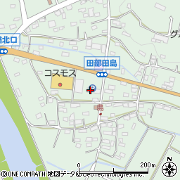 鹿児島県南九州市川辺町田部田6453周辺の地図