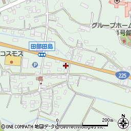 鹿児島県南九州市川辺町田部田6382周辺の地図