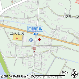 鹿児島県南九州市川辺町田部田6409周辺の地図