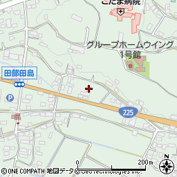 鹿児島県南九州市川辺町田部田6366周辺の地図