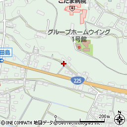 鹿児島県南九州市川辺町田部田6492周辺の地図