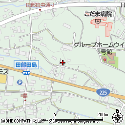 鹿児島県南九州市川辺町田部田6513周辺の地図