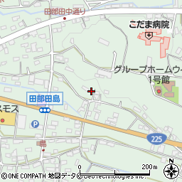 鹿児島県南九州市川辺町田部田6514周辺の地図