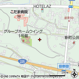 鹿児島県南九州市川辺町田部田3557-2周辺の地図