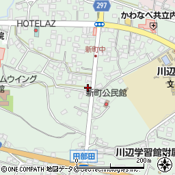 鹿児島県南九州市川辺町田部田3609周辺の地図