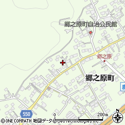 鹿児島県鹿屋市郷之原町12719周辺の地図