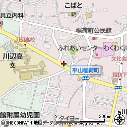 大薗金物店周辺の地図