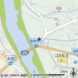 鹿児島県南九州市川辺町田部田6687-1周辺の地図