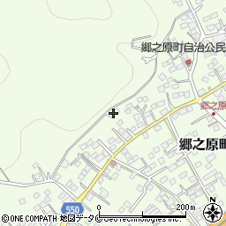 鹿児島県鹿屋市郷之原町12715-2周辺の地図