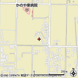 鹿屋寿台地公園周辺の地図