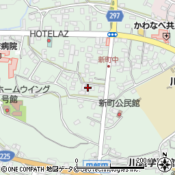 鹿児島県南九州市川辺町田部田3687周辺の地図