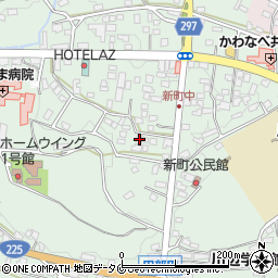 鹿児島県南九州市川辺町田部田3680-1周辺の地図